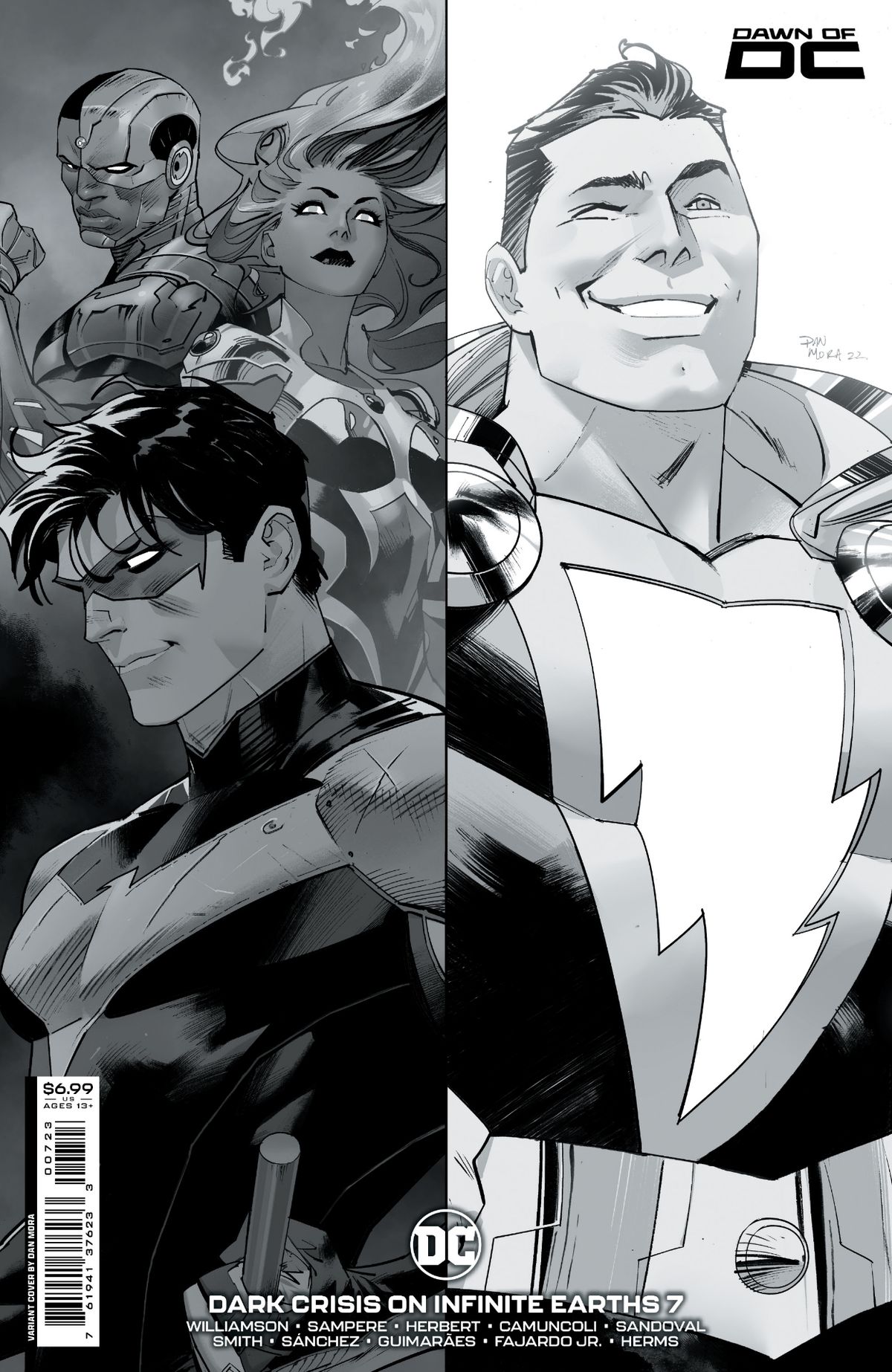 Dark Crisis on Infinite Earths #7 pages