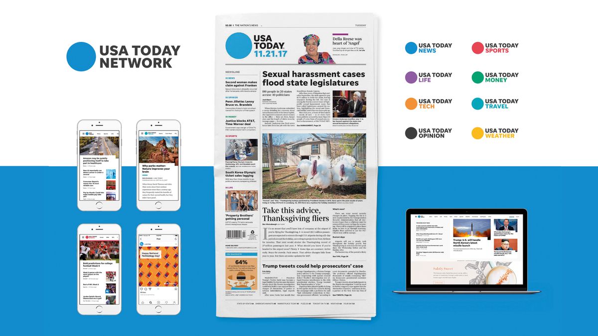 USA Today Network type examples