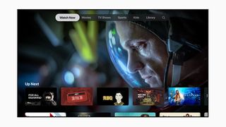 Apple TV Plus interface on Apple TV