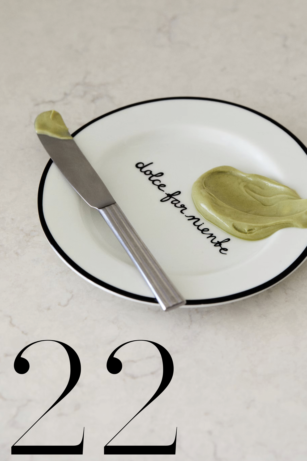H&M Home, Small Motif-Detail Porcelain Plate