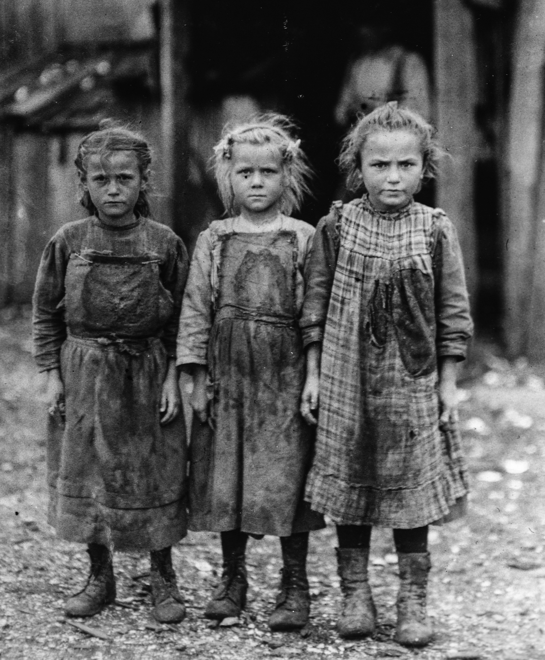 Child workers photographed by Lewis Hine
