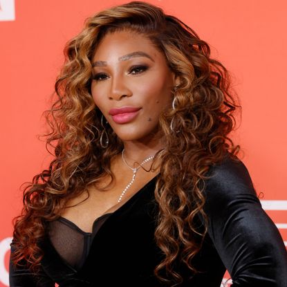 Serena Williams on a red carpet