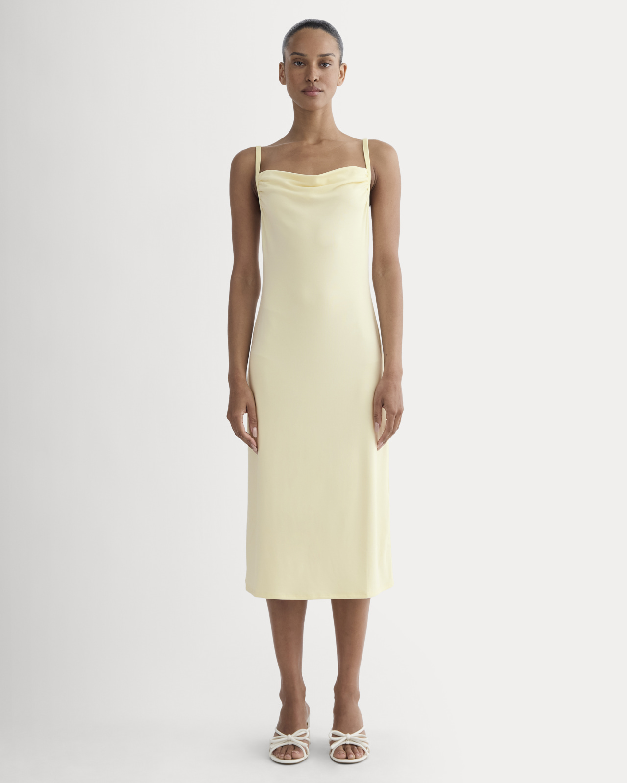 everlane, The Tank Midi Dress in Butterknit