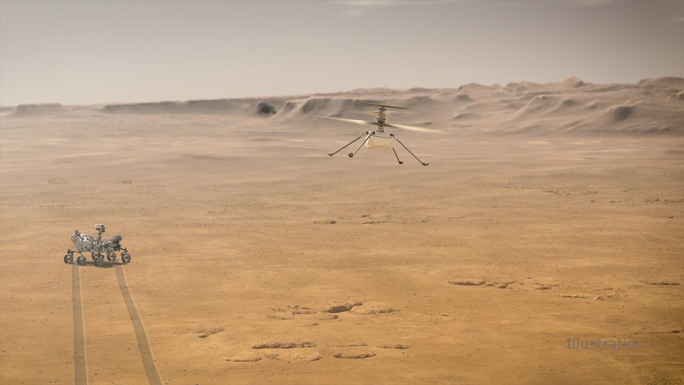 NASA powers up Ingenuity helicopter on Mars for the 1st time