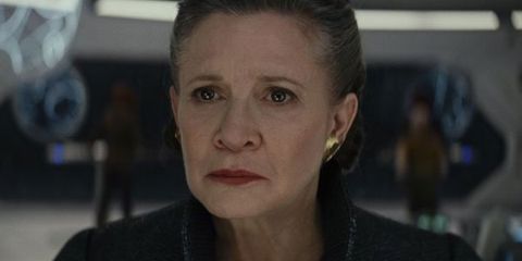 How Star Wars: The Last Jedi Shot Leia In Space | Cinemablend