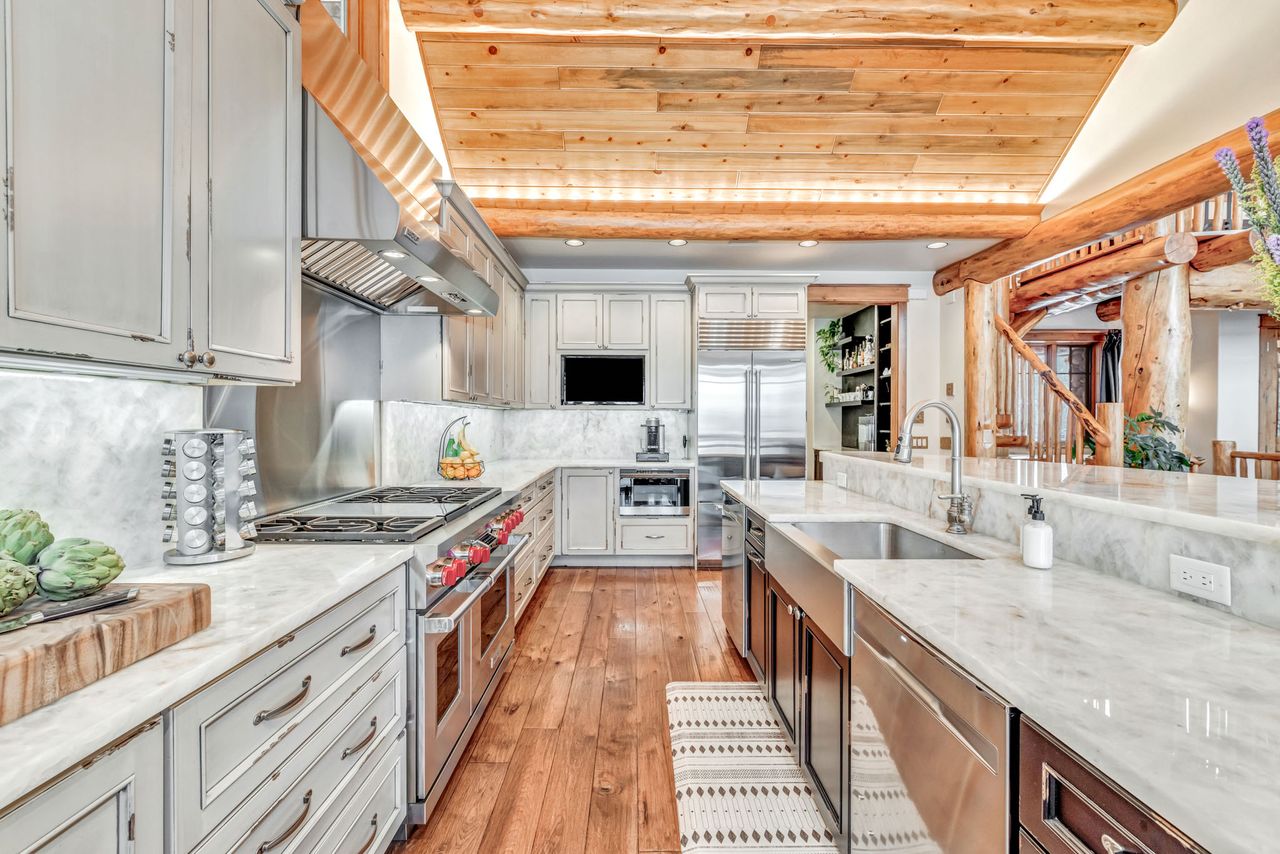 Images of a home for sale in Steamboat Springs, Colorado.