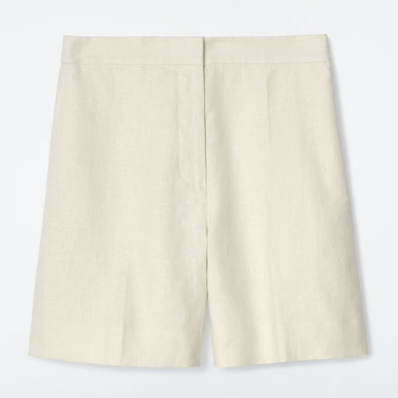 butter yellow shorts