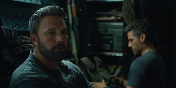 Ben Affleck and Oscar Isaac in Triple Frontier