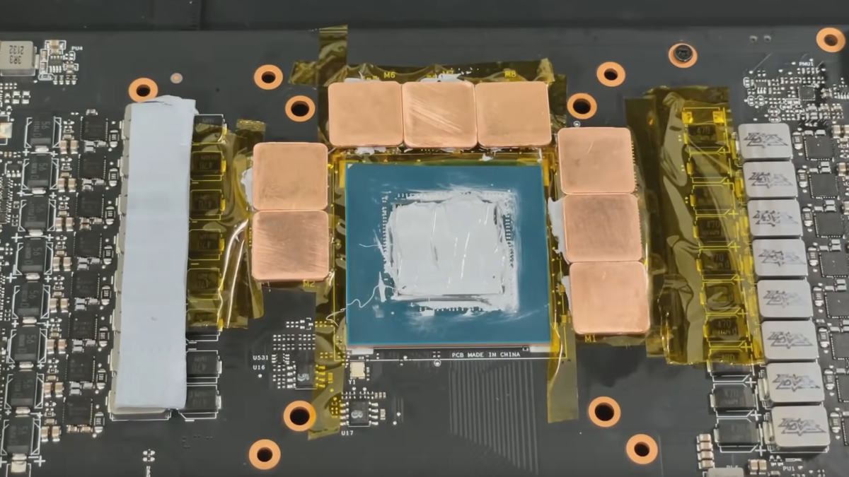 Modder Reduces GDDR6X Temps by 46C With Copper Cooling