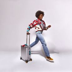 White, Standing, Joint, Leg, Jeans, Trousers, Ladder, Guitar, Electric guitar, Shoe, 