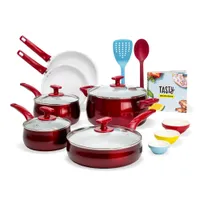 Tasty Ceramic Titanium-Reinforced Cookware Set: $99 $49 at Walmart
Save $50 -