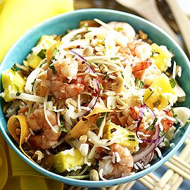 King prawn and pineapple vietnamese salad-feel good recipes-woman and home