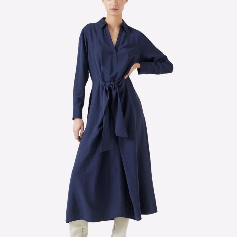 Image of navy dress
