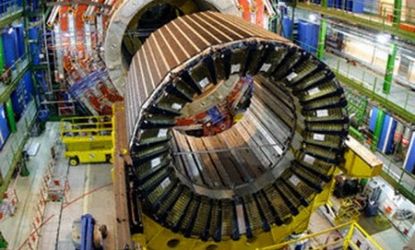 The Large Hadron Collider is home of the world's largest superconducting solenoid magnet (pictured above).