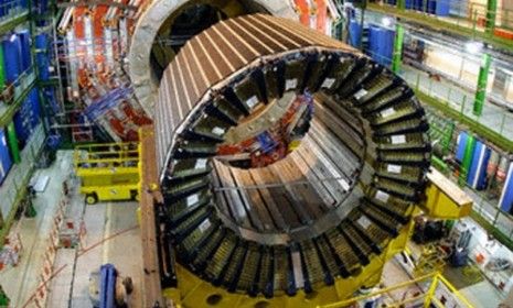 The Large Hadron Collider is home of the world&amp;#039;s largest superconducting solenoid magnet (pictured above).