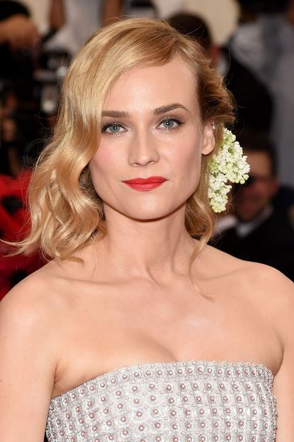 Diane Kruger's Floral Updo