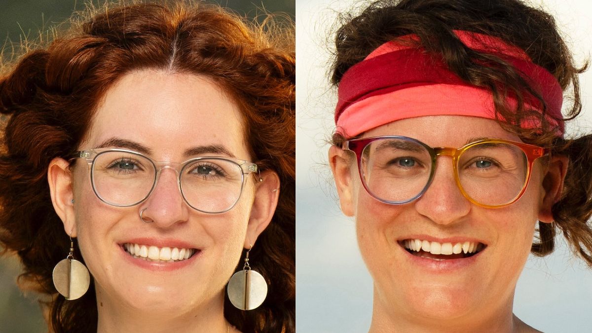 Survivor 46&#039;s Moriah and Liz side by side