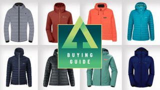 Collage of the best women&#039;s down jackets