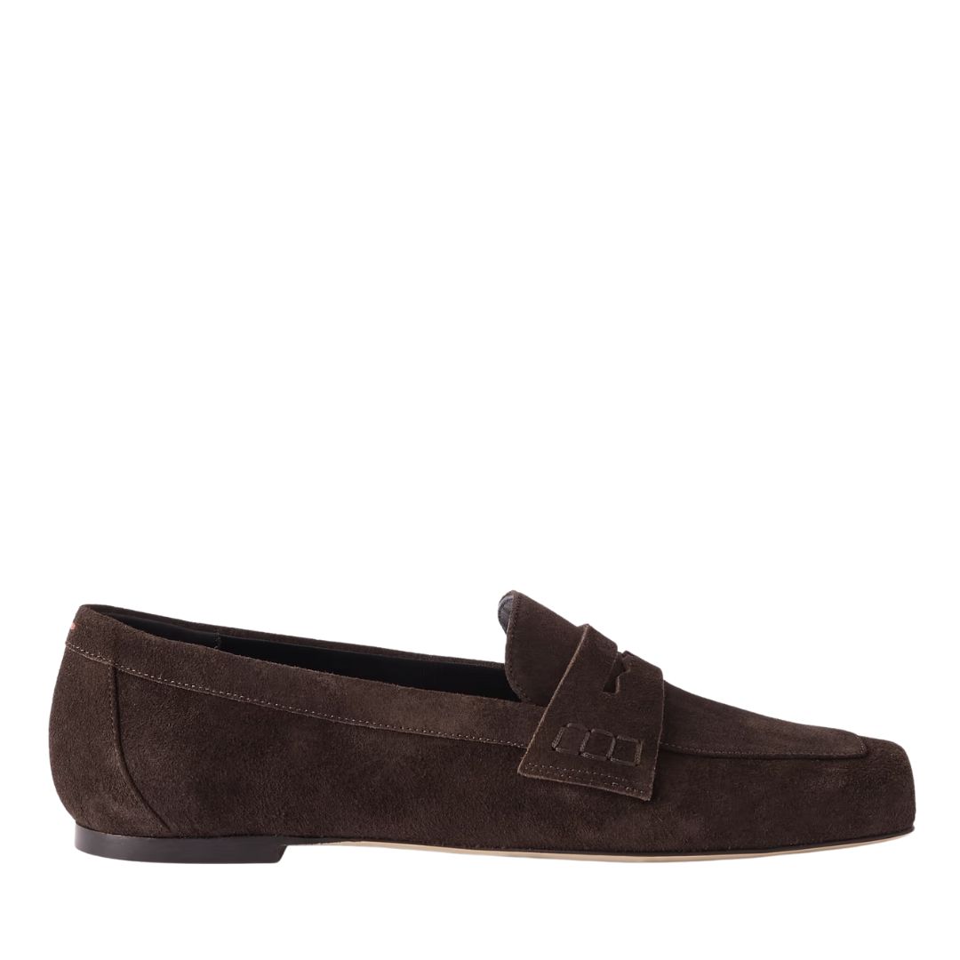 Aeyde Lana suede loafers