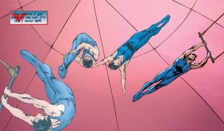 Nightwing Dick Grayson acrobat haly's circus
