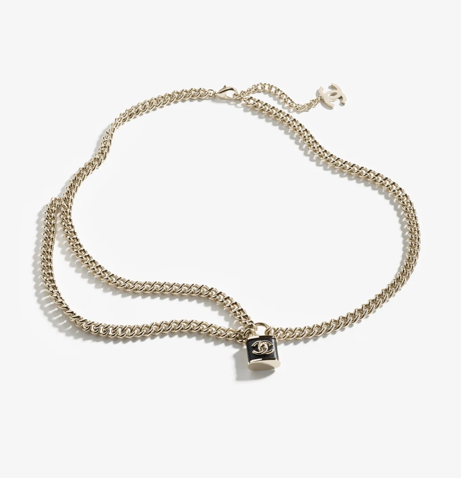 Chanel chain belt