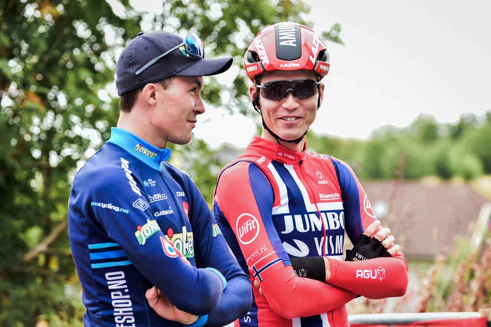 Norwegian champion Amund Grondahl Jansen (Jumbo-Visma)