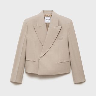 Double-Breasted Suit Blazer - Women | Mango Usa