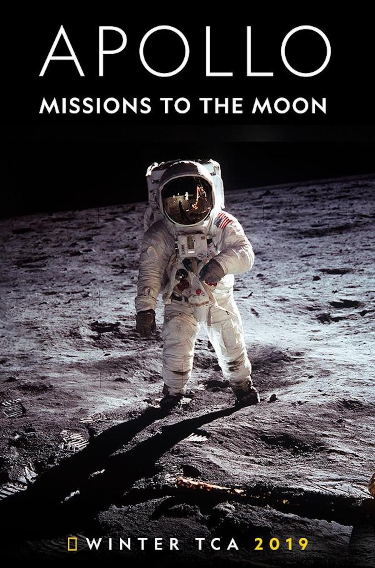  The poster for &quot;Apollo: Missions to the Moon.&quot;