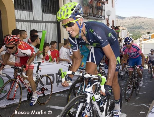 It's a steep step to the line in Valdepe&ntilde;as de Ja&eacute;n