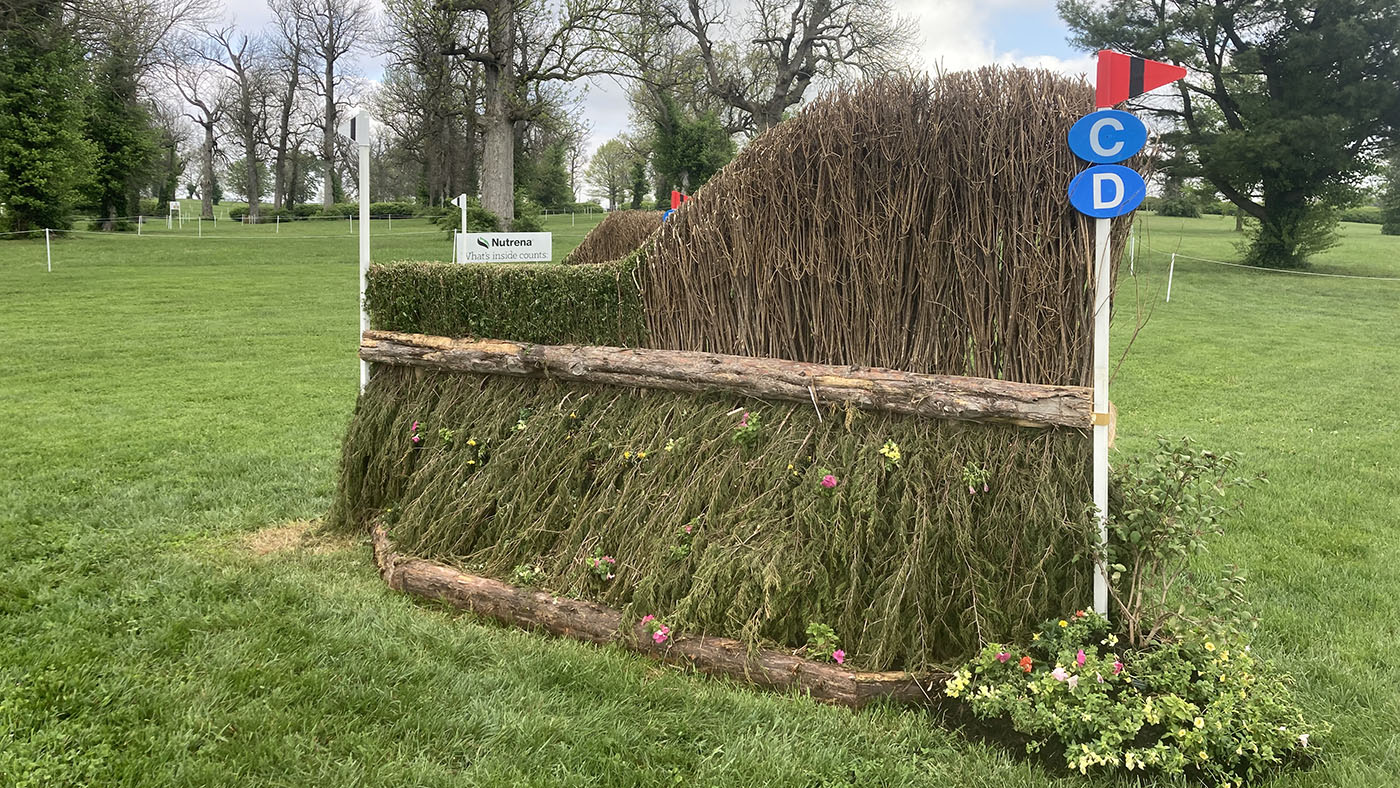 Kentucky Three-Day Event cross-country course 2024 fence 23cd