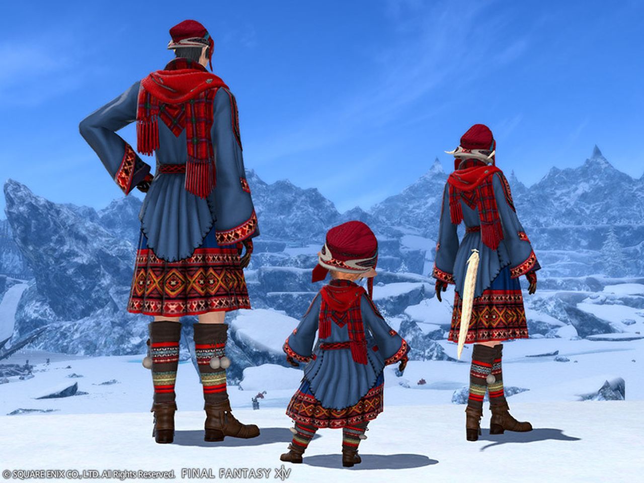 Final Fantasy 14 Far Northern Attire DLC