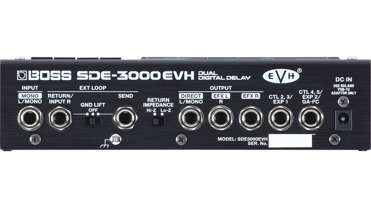 Boss SDE 3000EVH Dual Digital Delay Review Guitar World Boss SDE 3000EVH Dual Digital Delay Review Guitar World