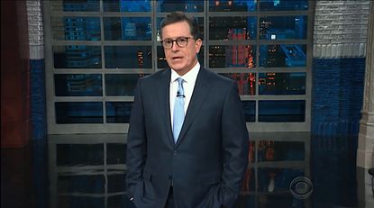 Stephen Colbert reads Trump tweets