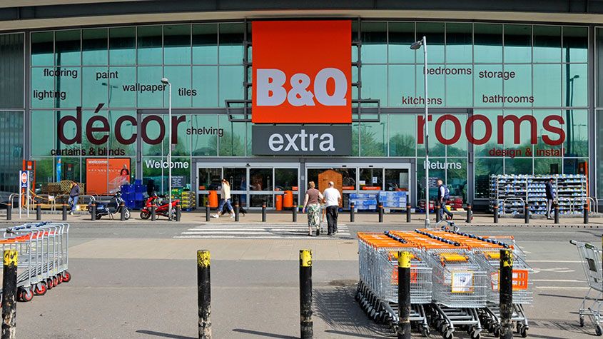 B&amp;amp;Q shop