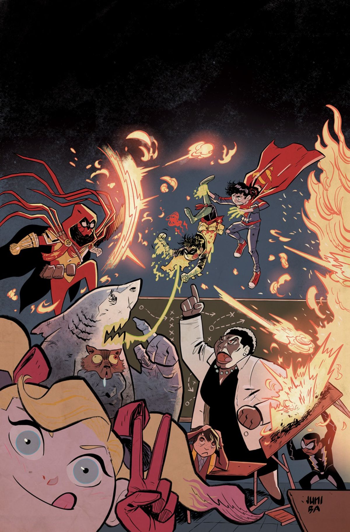 Saved by the Belle Reve #1 cover art by Juni Ba