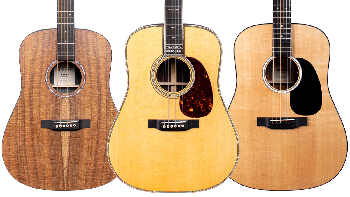 Martin's opulent D-45 Woodstock 50th Anniversary headlines 5 new