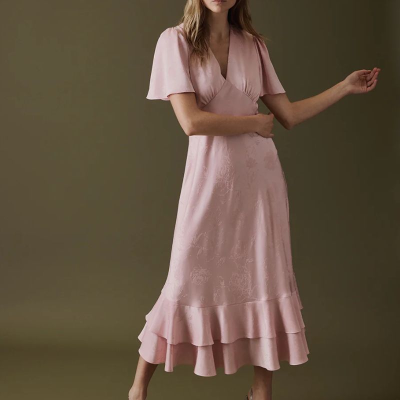 pink dress