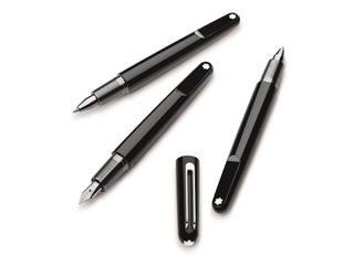 The pen is available in fountain and ballpoint versions