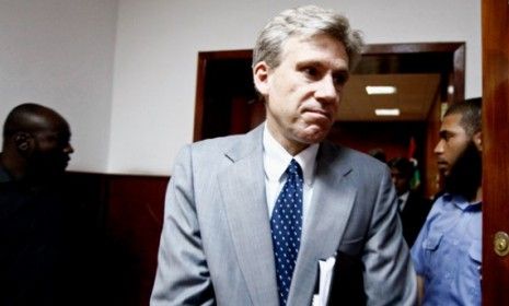 Christopher Stevens in Tripoli on Sept. 12