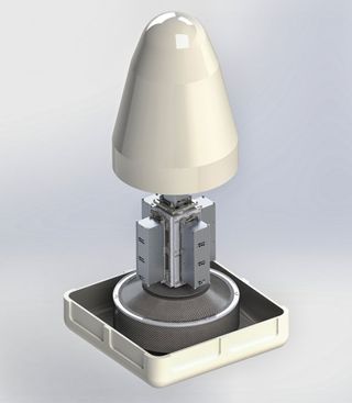 Nose Cone with Cubesats