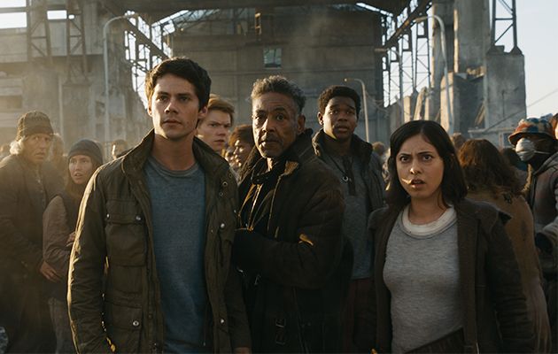 Maze Runner The Death Cure Dylan O&#039;Brien Giancarlo Esposito Rosa Salazar