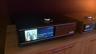 Ruark R710 streaming amp in demo room at High End Vienna 2026 show