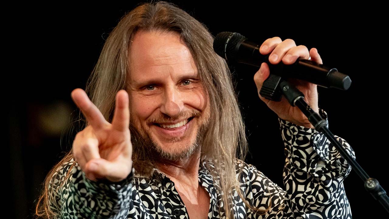 Jon Davison discovered the Moody Blues when he married into the band Jon Davison discovered the Moody Blues when he married into the band
