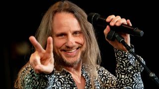 Yes lead singer Jon Davison performs during at Budweiser Stage, on August 25, 2024 in Toronto, Ontario, Canada. (Photo by Julian Avram/Icon Sportswire via Getty Images)
