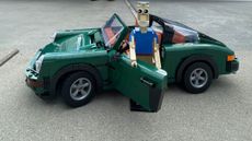 Jeremy Taylor, a Porsche 911 and its Lego equivalent