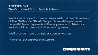 The Outbound Ghost - Digerati statement