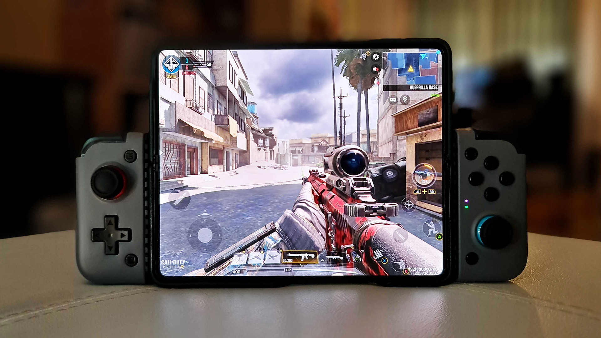 Gaming on Samsung Galaxy Z Fold 3