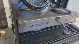 RTX 4080 Super water-cooled, MSI