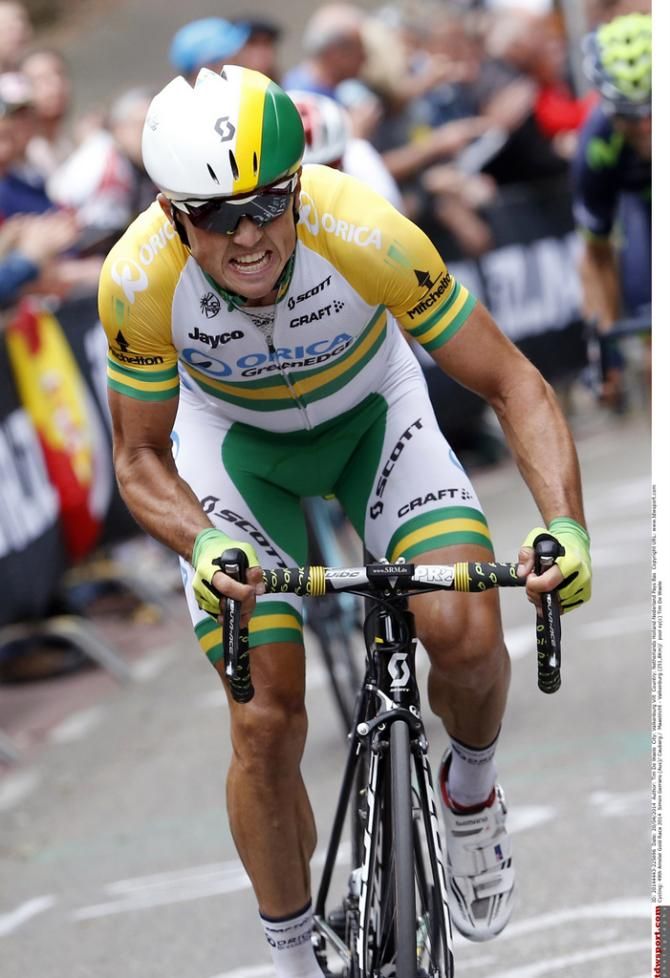 Australian national champion Simon Gerrans (Orica-GreenEdge)