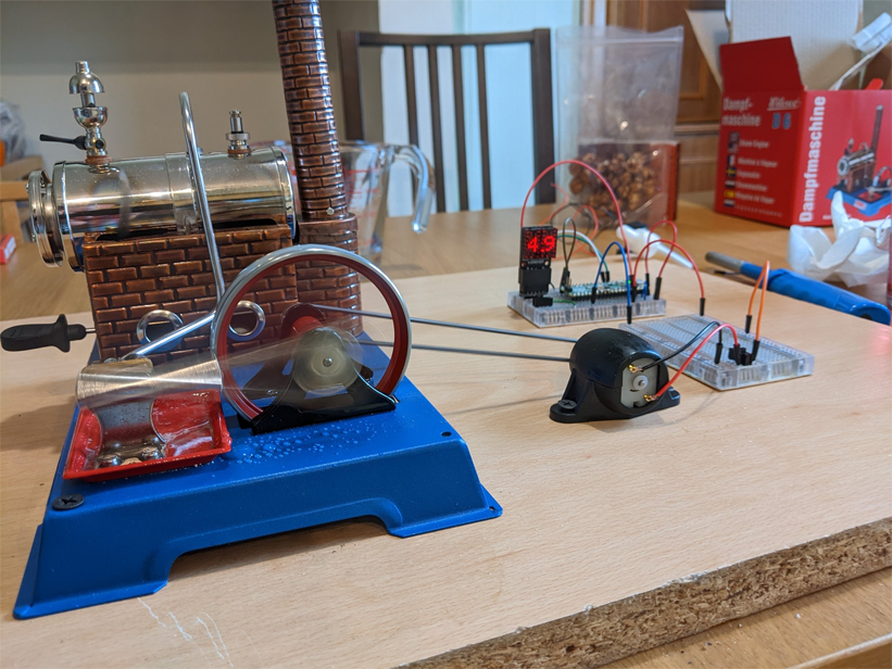 Steam powered Raspberry Pi Pico